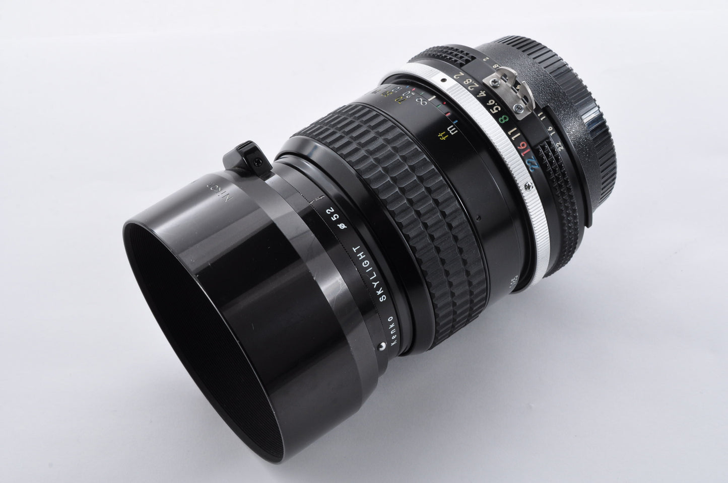 Nikon Ai Nikkor 85mm f/2 Maintained MF Portrait Prime Lens w/Hood From Japan #252412