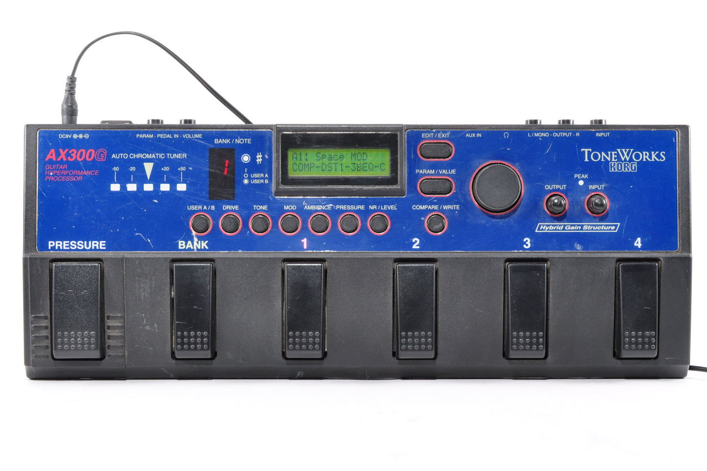 Korg AX300G ToneWorks Guitar Hyperformance Processor Effects Pedal Used From Japan #011606