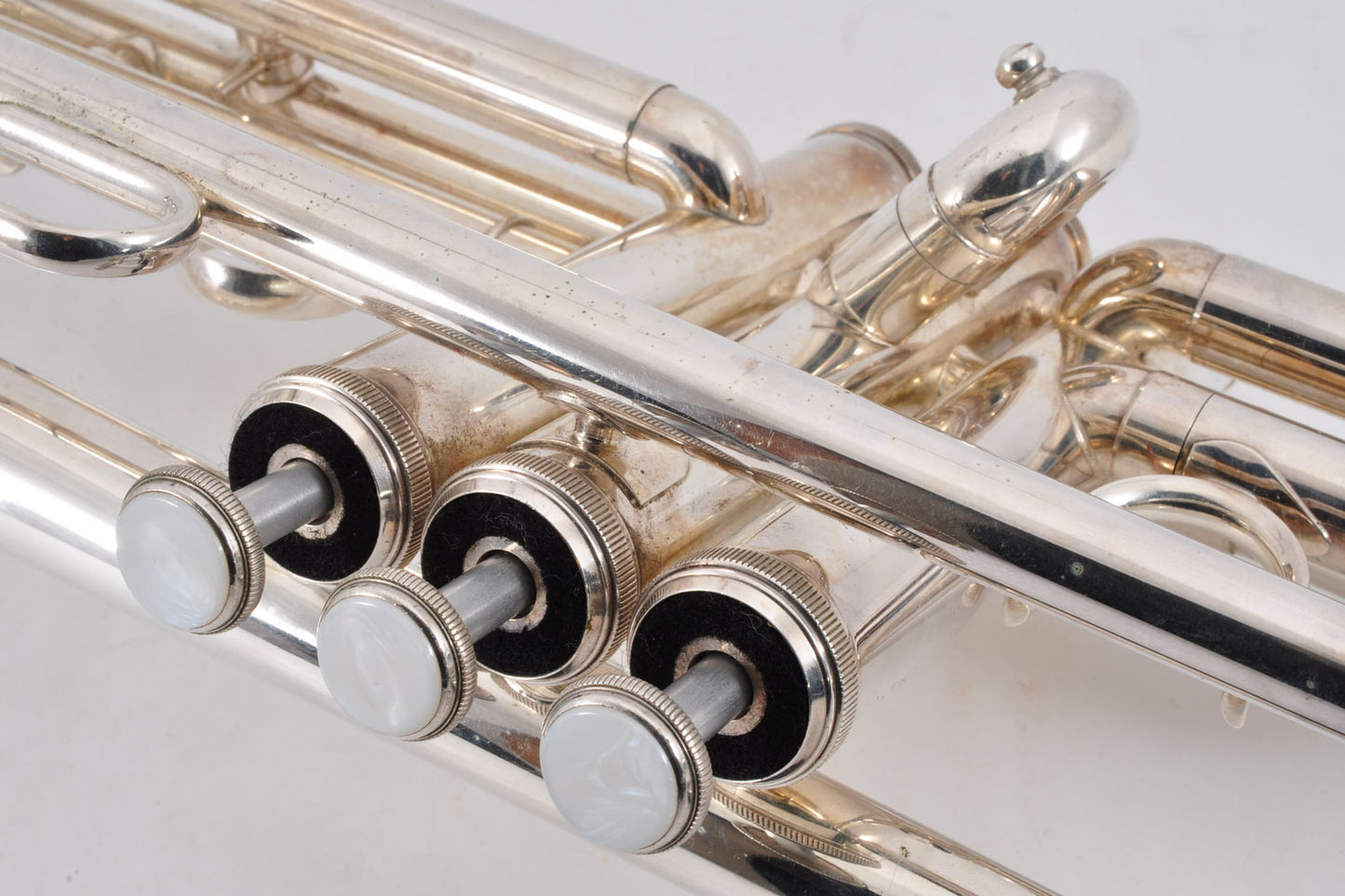 Yamaha YTR-3325S Trumpet Silver w/Hardcase Key Bb Standard Made In Japan Used From Japan #210976