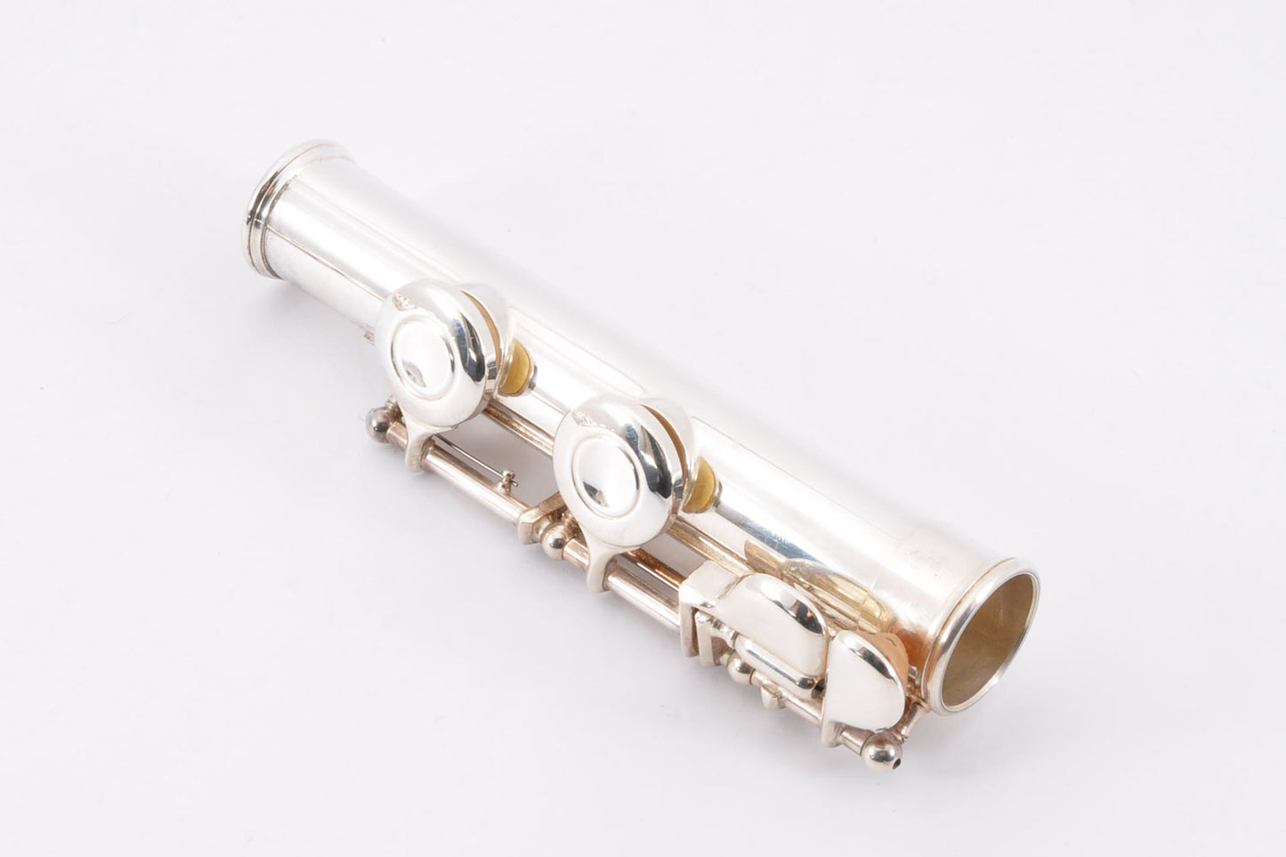 Yamaha YFL-411Ⅱ Flute Silver Made In Japan w/Hardcase&Carrybag Used From Japan #306141