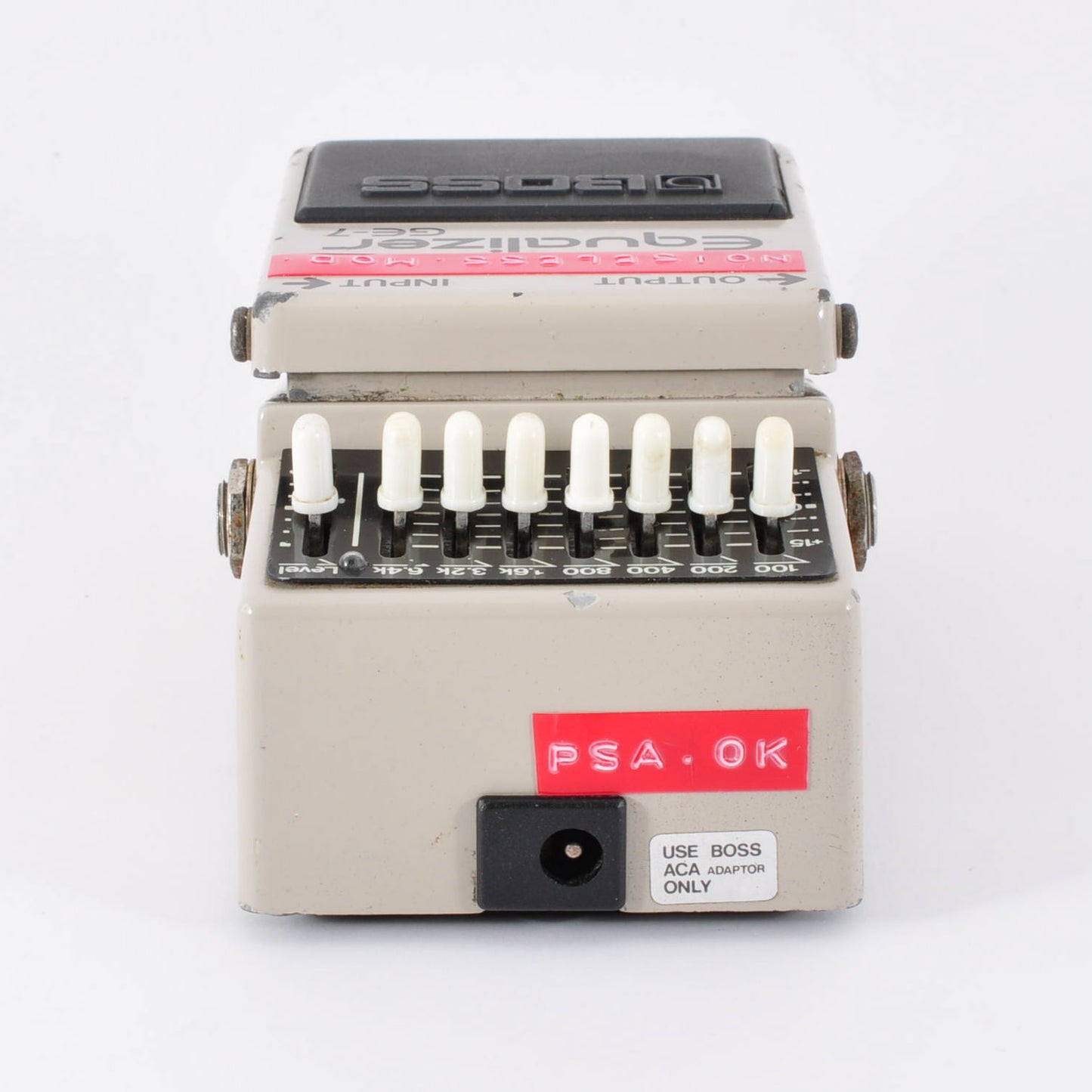 Boss GE-7 Modified Noiseless Equalizer Made in Japan 1985 Guitar Effects Pedal Used From Japan #537100