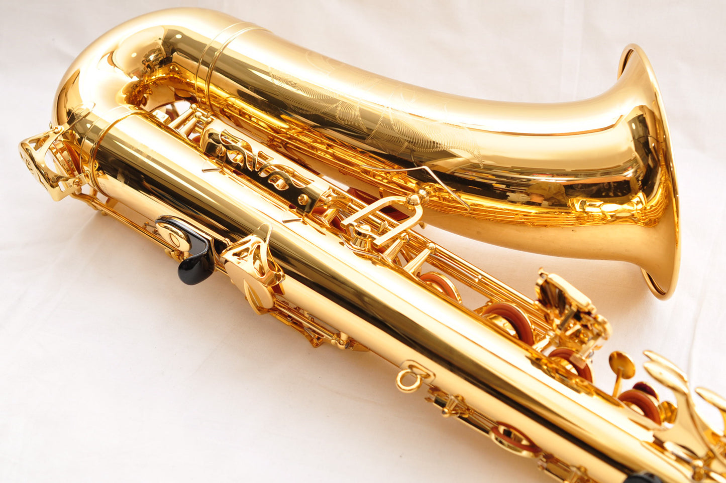Yamaha YTS-480 Tenor Saxophone Gold Lacquer w/Case Mouthpiece Made In Indonesia Used From Japan #N33244