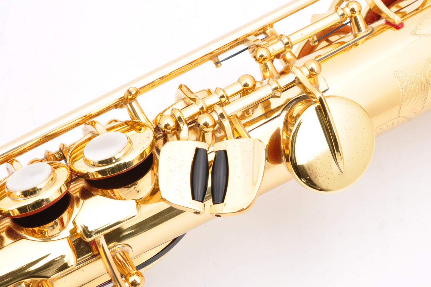 Yamaha YSS-875 Soprano Saxophone M1&M1R Neck w/Hardcase Selmer Mouthpiece Ligature Used From Japan #1592