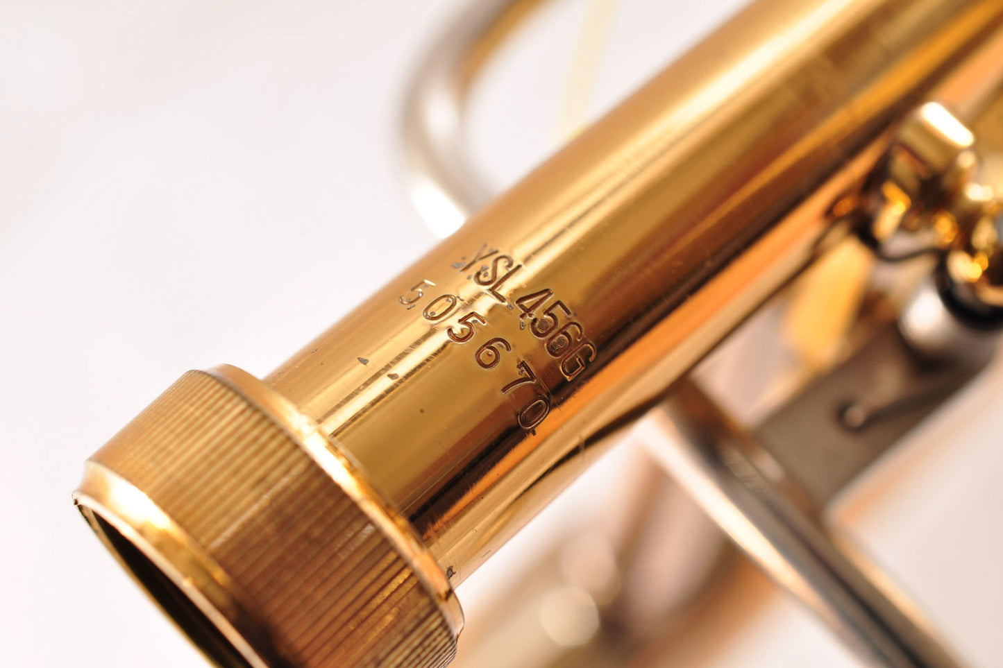 Yamaha YSL-456G Tenor Bass Trombone Made In Japan w/Hardcase Mouthpiece Used From Japan #505670
