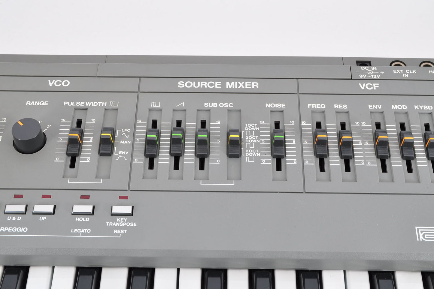 Roland SH-101 Monophonic Analog Synthesizer Keyboard Excellent Condition Used From Japan