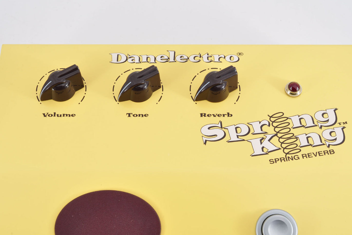 Danelectro DSR-1 Spring King Reverb w/OriginalBox Guitar Effect Pedal Openbox From Japan #6090567706
