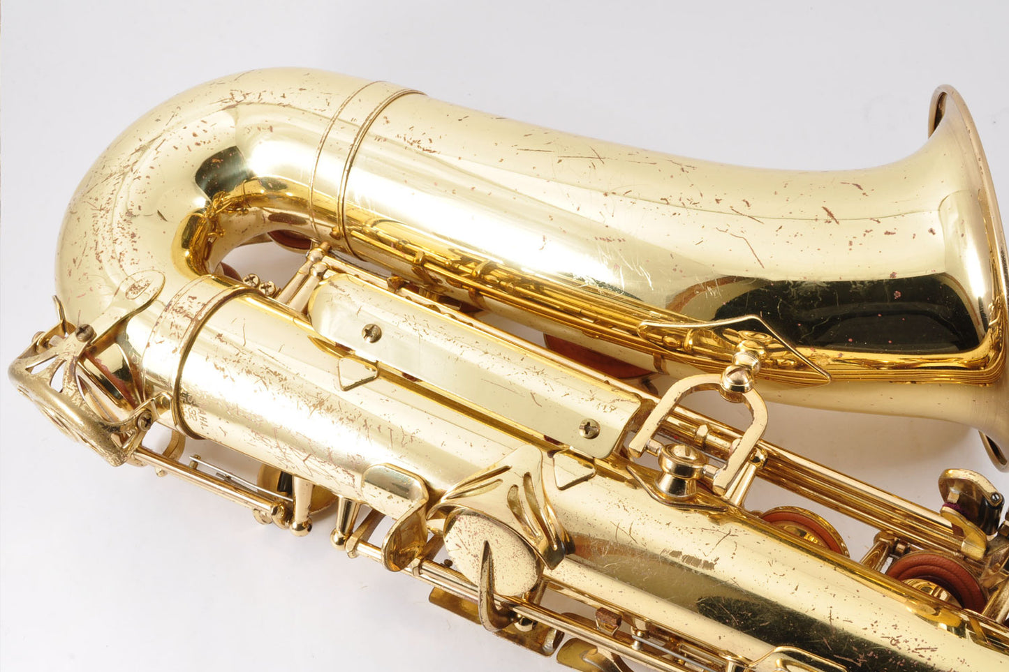 Yamaha YAS-32 Alto Saxophone Purple Logo Made In Japan Eb Key Used From Japan #015010