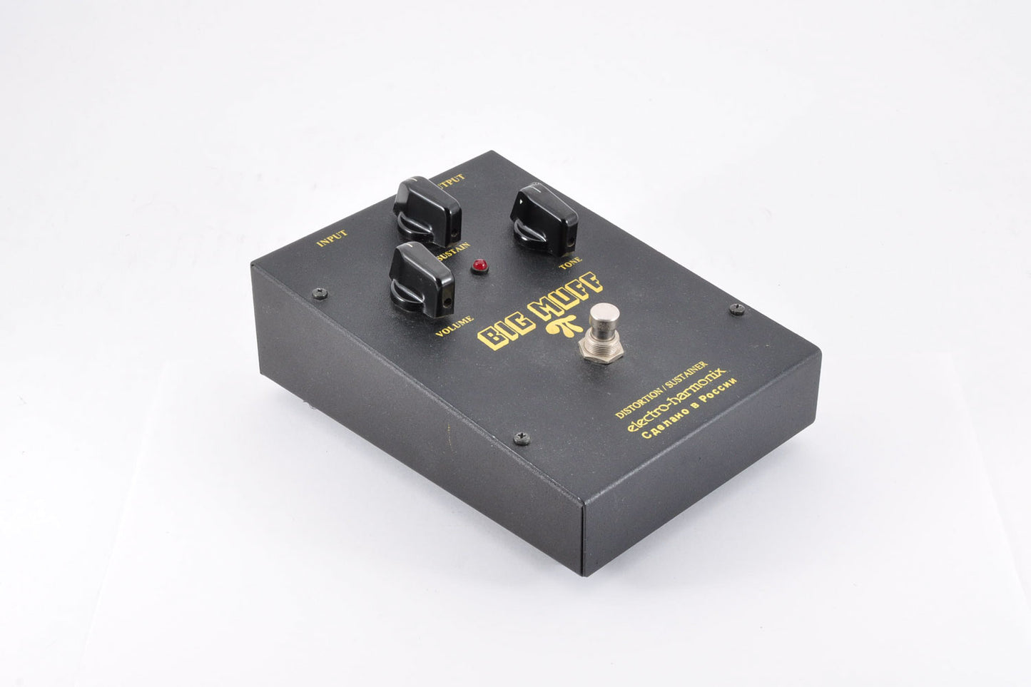 Electro Harmonix Russian Big Muff Black Guitar Fuzz Pedal w/Box Used From Japan #BMR599