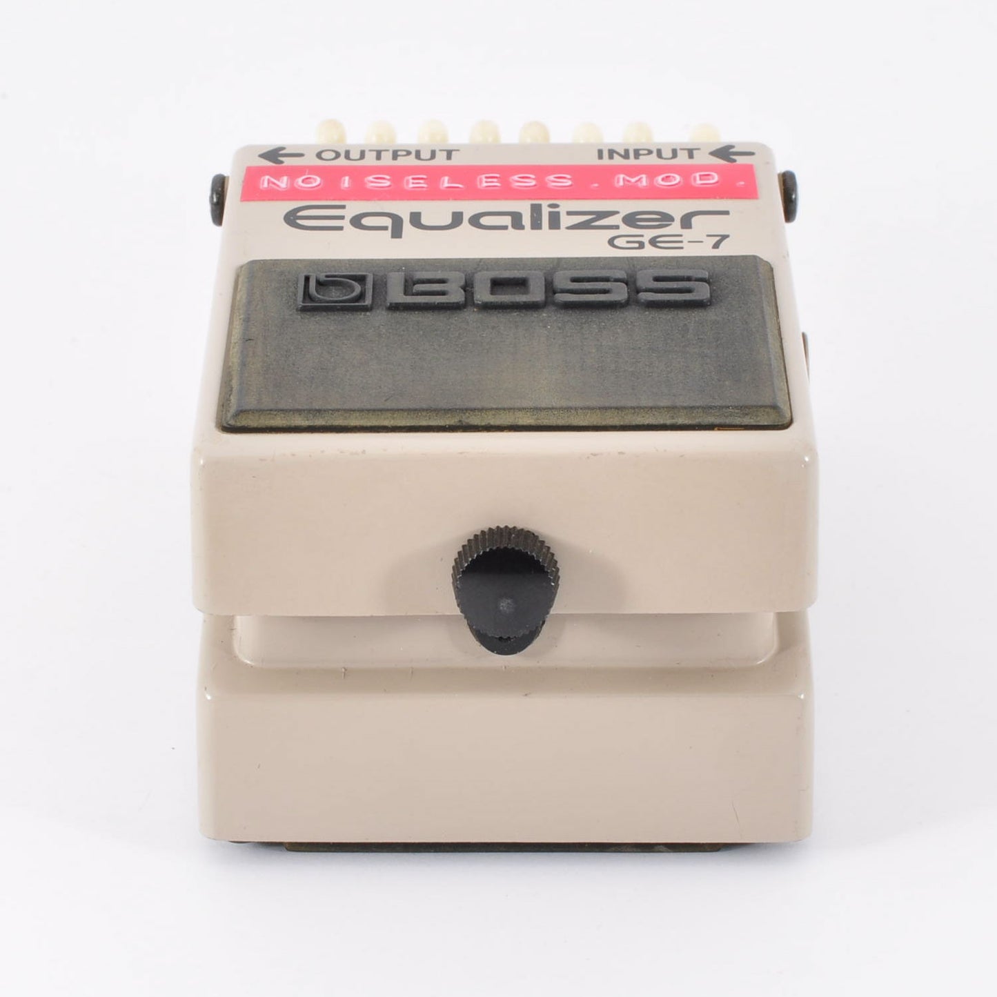 Boss GE-7 Modified Noiseless Equalizer PSA.OK Made In Taiwan 1995 Guitar Effects Pedal Used From Japan #CH09483