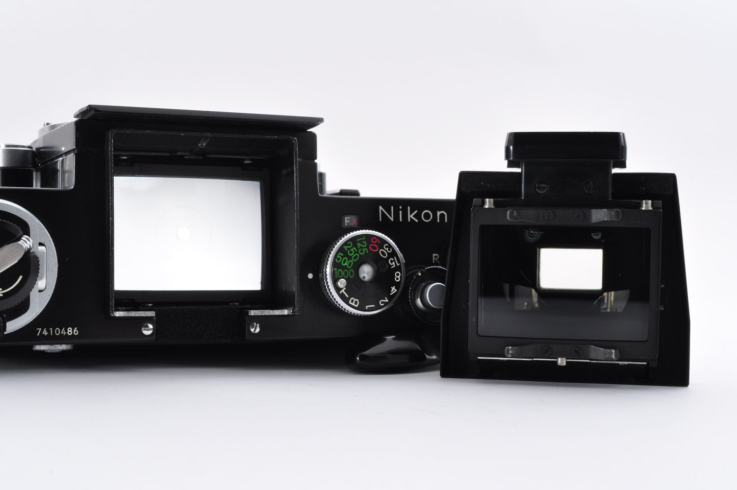 Nikon F Eye level Black Apollo Maintained 35mm SLR Film Camera From Japan #7410486