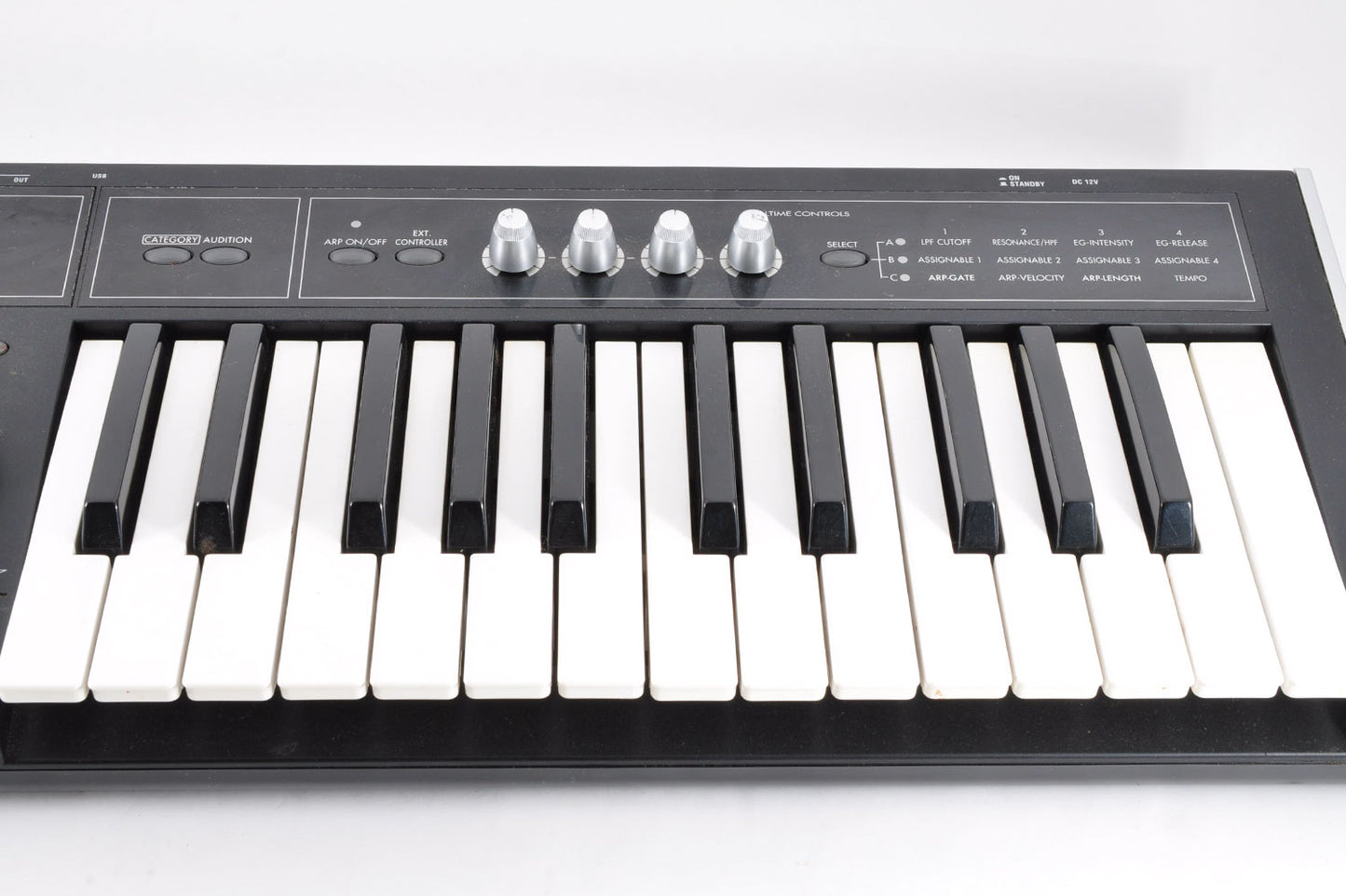 Korg MICRO X Synthesizer Digital 25 Key Keyboard w/Adapter&Hardcase Used From Japan #691