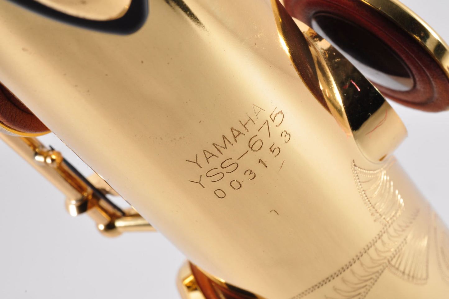 YAMAHA YSS-675 Soprano Saxophone Made In Japan w/Case M1neck Moutupiece Used From Japan #003153