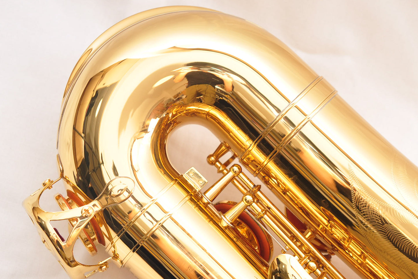 Yamaha YTS-480 Tenor Saxophone Gold Lacquer w/Case Mouthpiece Made In Indonesia Used From Japan #N33244