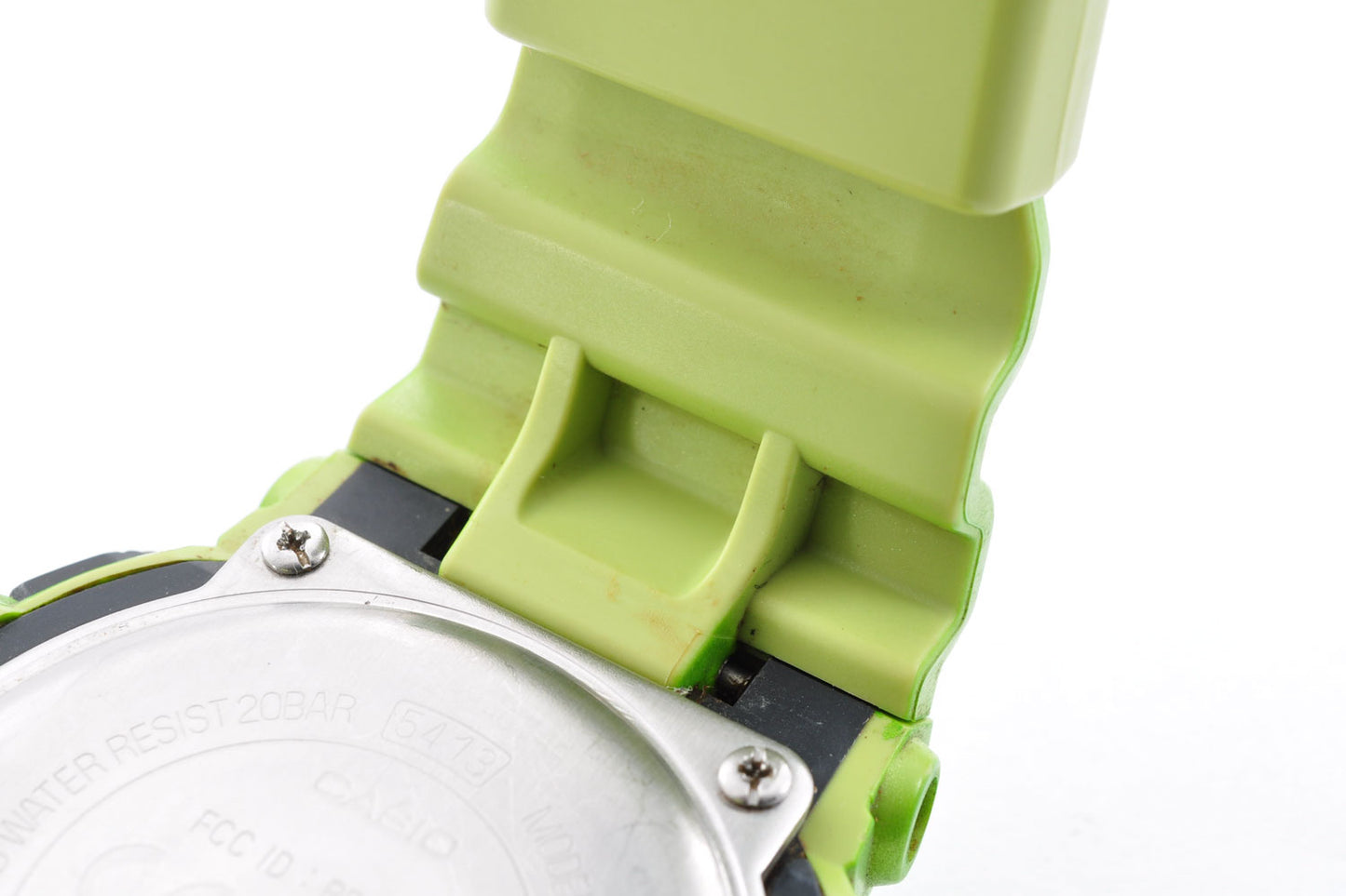 Casio G-Shock GBA-400-3BJF G’MIX Digital Analog Quartz Men Green 5413 Used From Japan