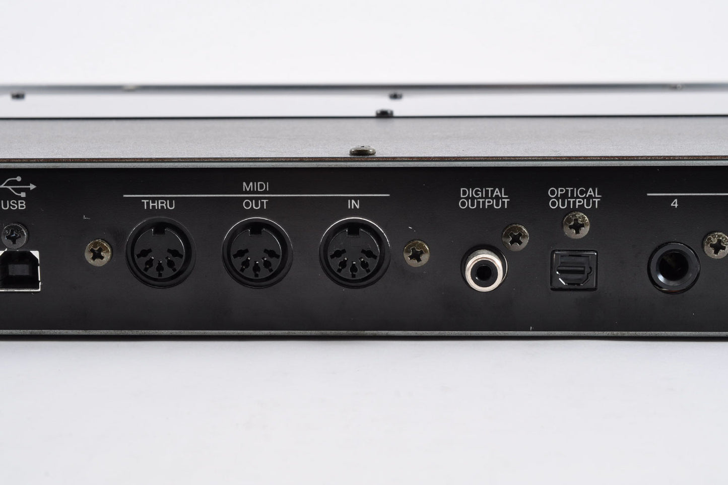 Yamaha MOTIF-RACK Tone Generator Synthesizer 1U Made In Japan w/Adapter Used From Japan #JH01237