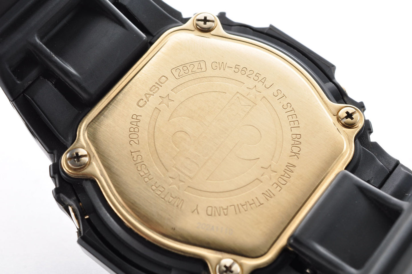 Casio G-Shock GW-5625AJ-1 25th Anniversary Limited Model 2924 Dawn Black Used From Japan