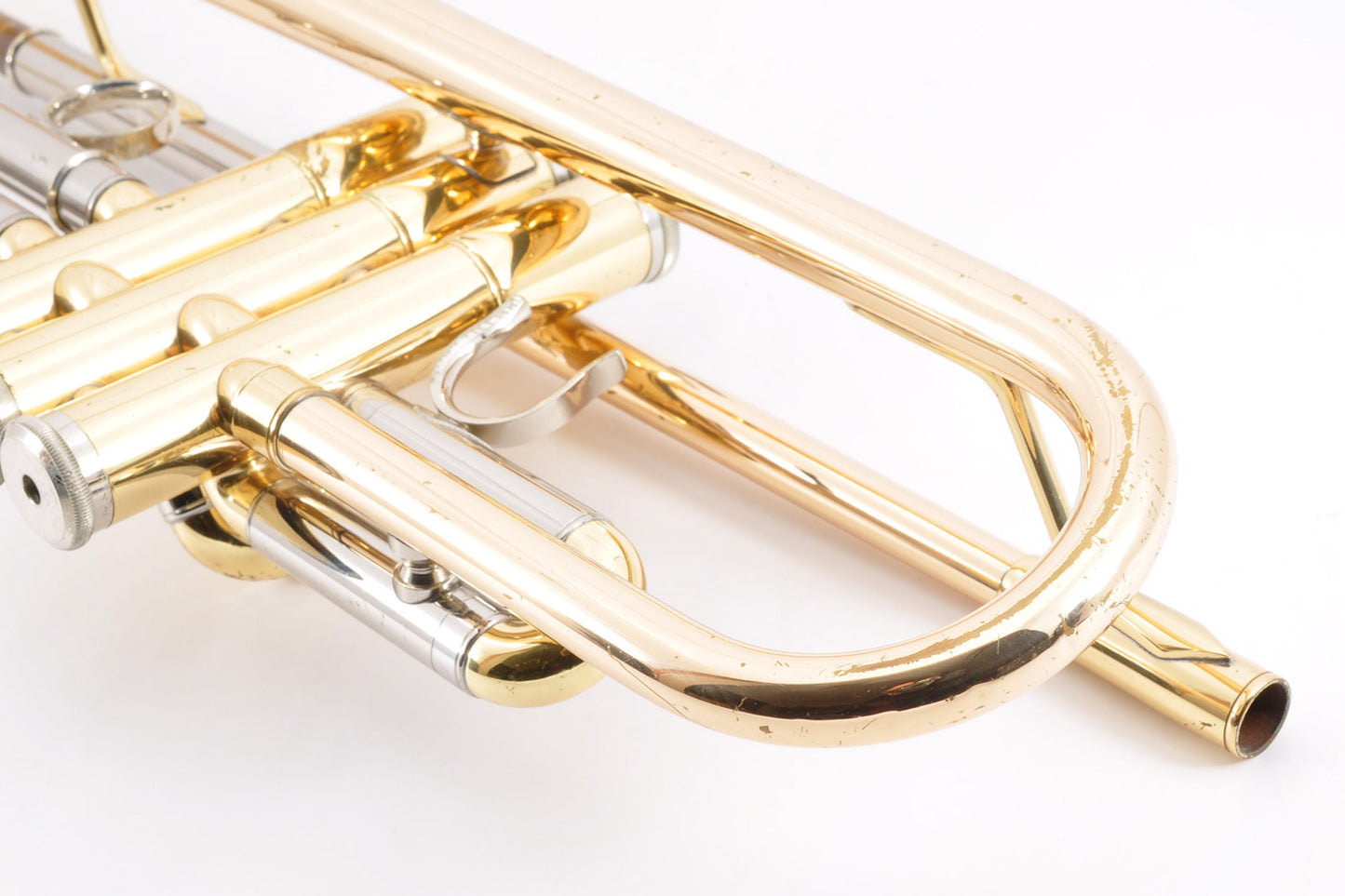 Yamaha YTR-800G Trumpet Bb Musical instrument w/Hardcase Gold Brass Used From Japan #202333