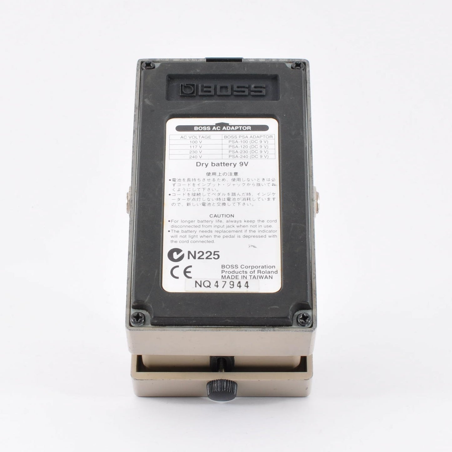 Boss GE-7 Modified True Bypass & Noiseless Equalizer Made In Taiwan 2002 Used From Japan #NQ47944