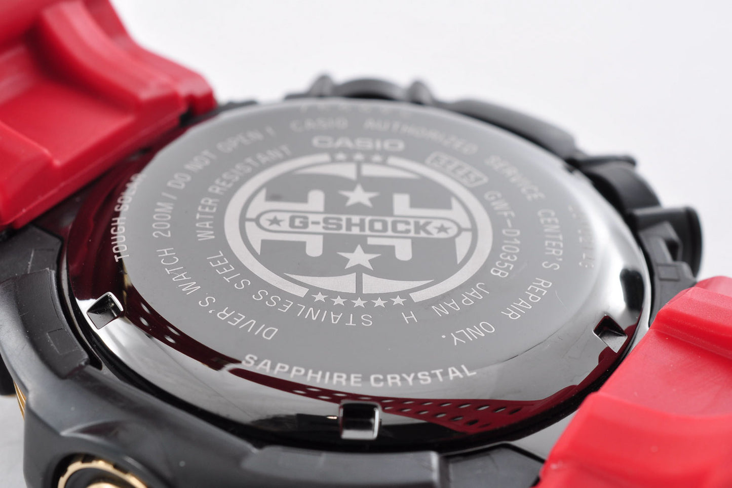Casio G-Shock GWF-D1035B-1 Frogman Gold 35th Anniversary Watch w/Box 3445 Used From Japan