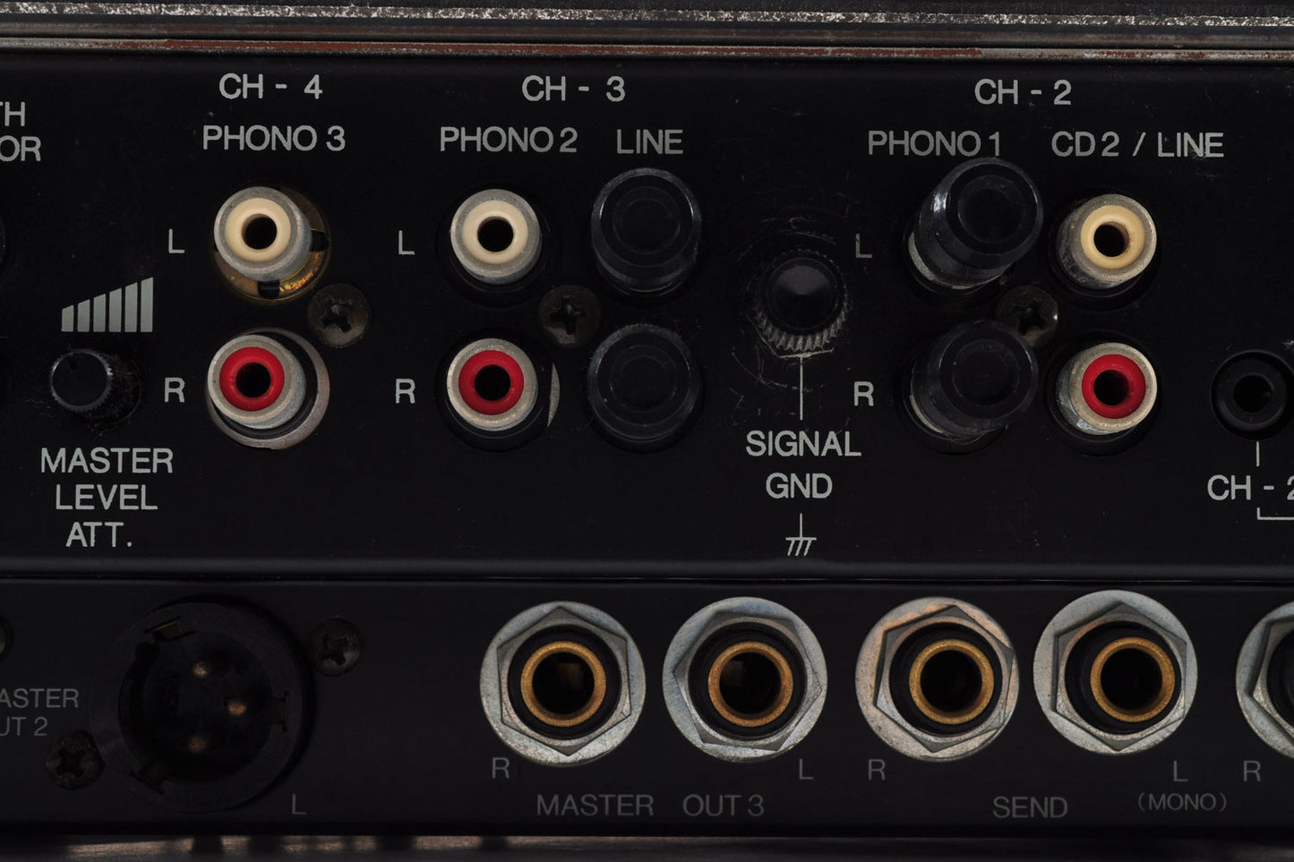 Pioneer DJM-500 Professional 4-Channel DJ Mixer Built-in Effects Working Used From Japan #RC1005893YE