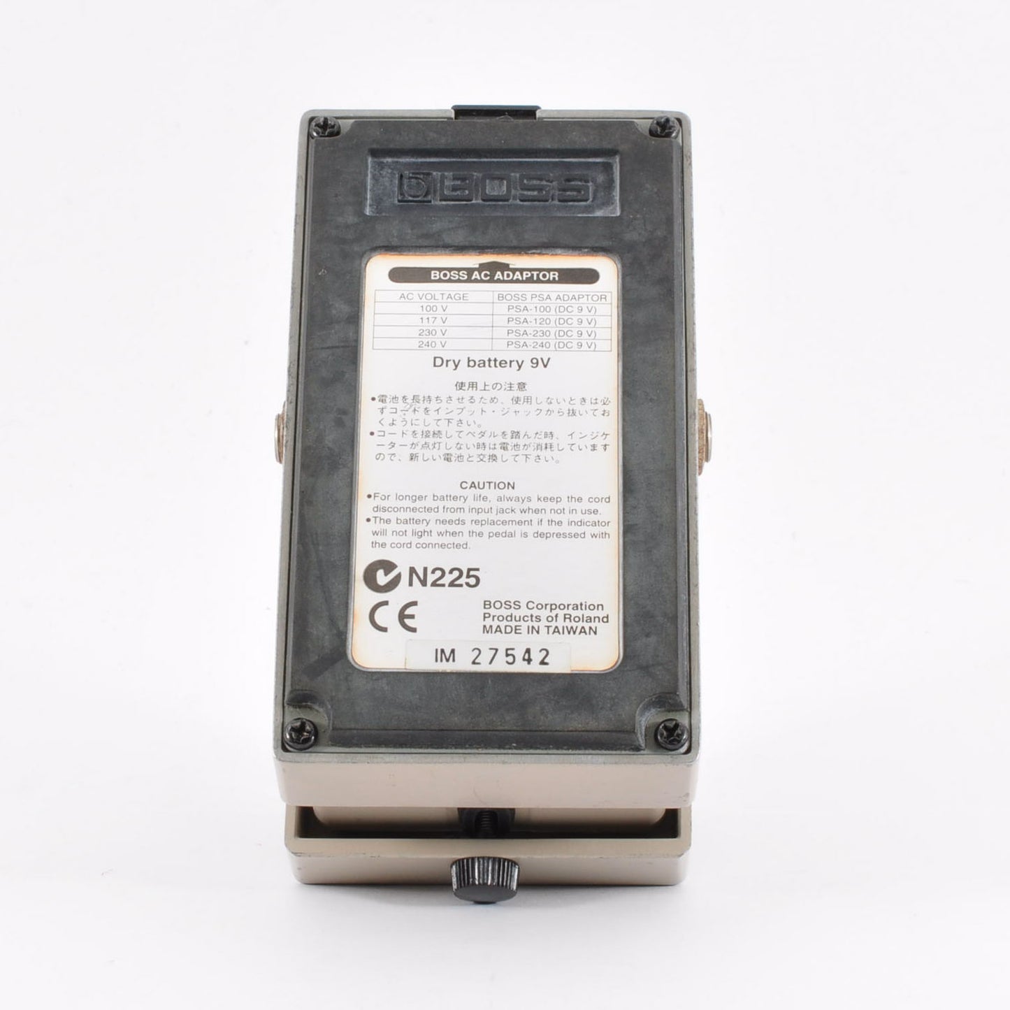 Boss GE-7 Modified Noiseless Equalizer PSA Made In Taiwan 1999 Effects Used From Japan #IM27542
