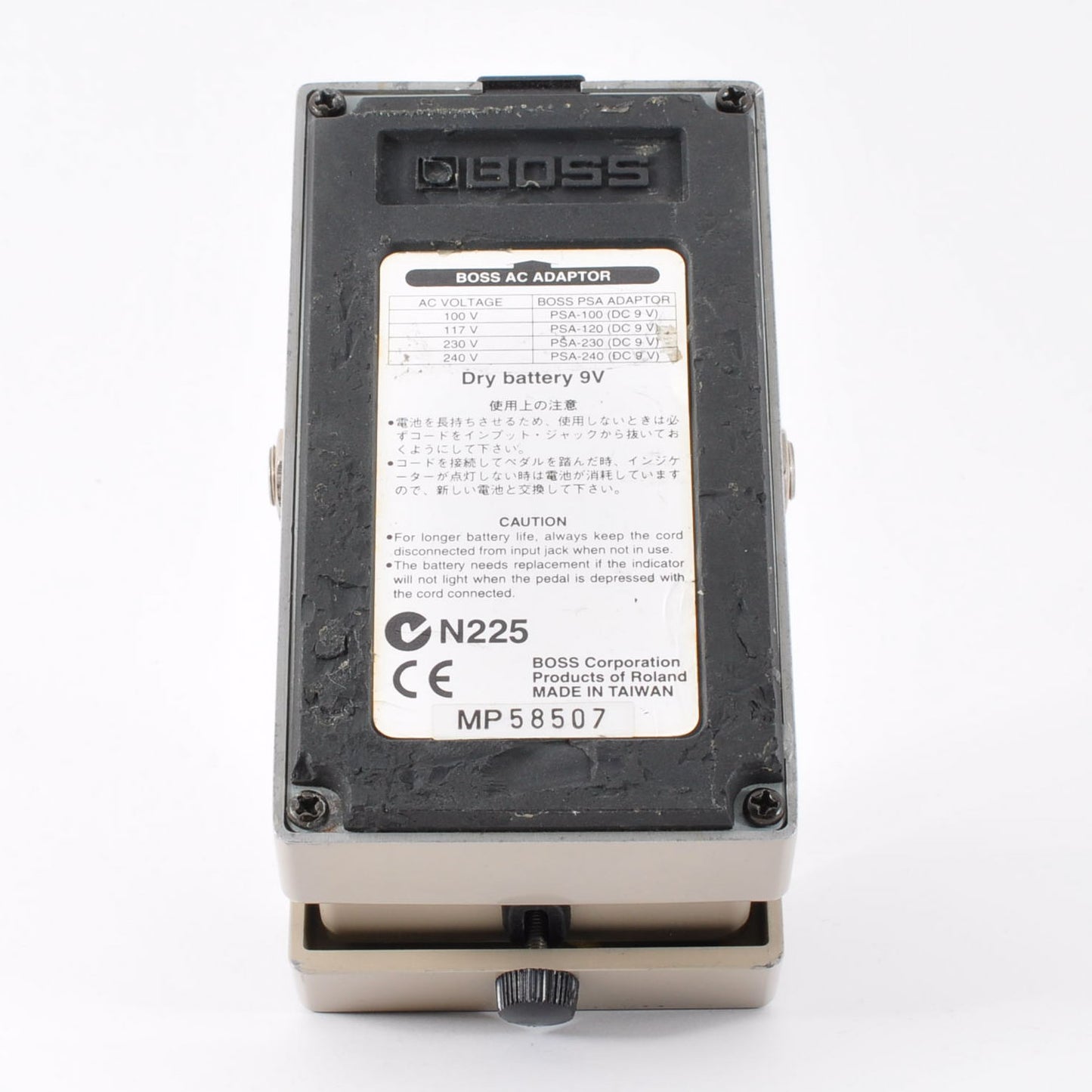 Boss GE-7 Modified True Bypass & Noiseless Equalizer Made In Taiwan 2002 Used From Japan #MP58507
