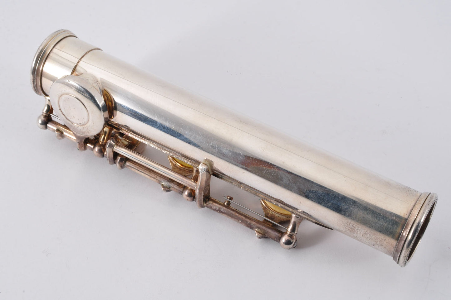 Yamaha YFL-411II Flute 925 Silver Made In Japan w/Hardcase Carrybag Used From Japan #309796