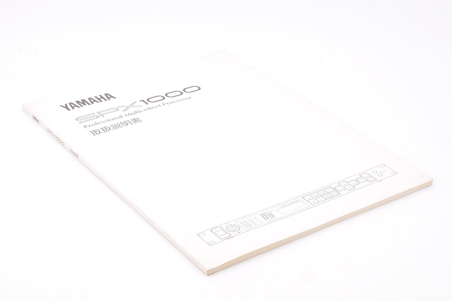 Yamaha SPX1000 Professional Multi-Effect Processor 1U Rackmount Made In Japan Used From Japan #IX01143