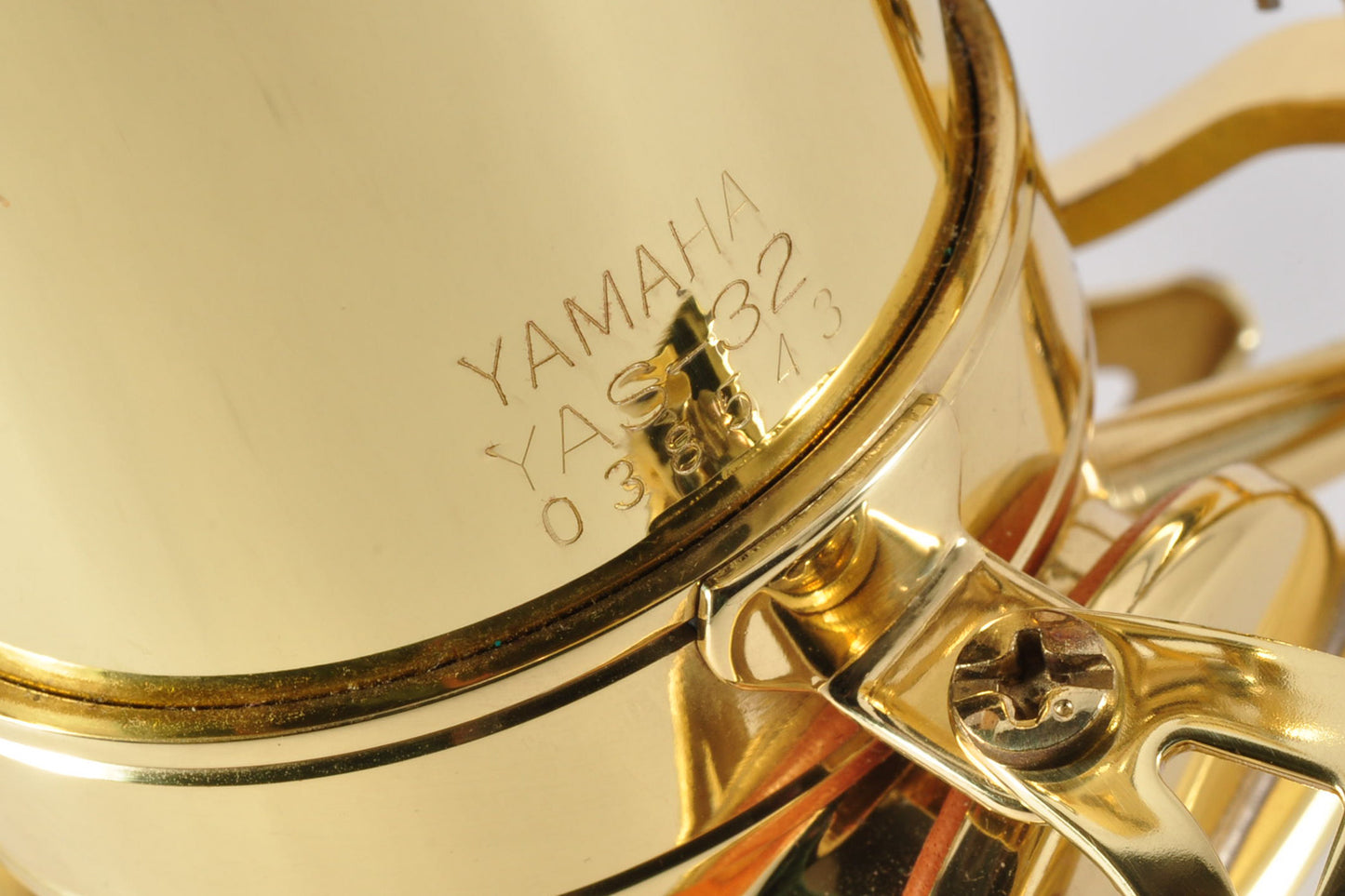 Yamaha YAS-32 Alto Saxophone Purple Logo Made In Japan Eb Key Used From Japan #038543