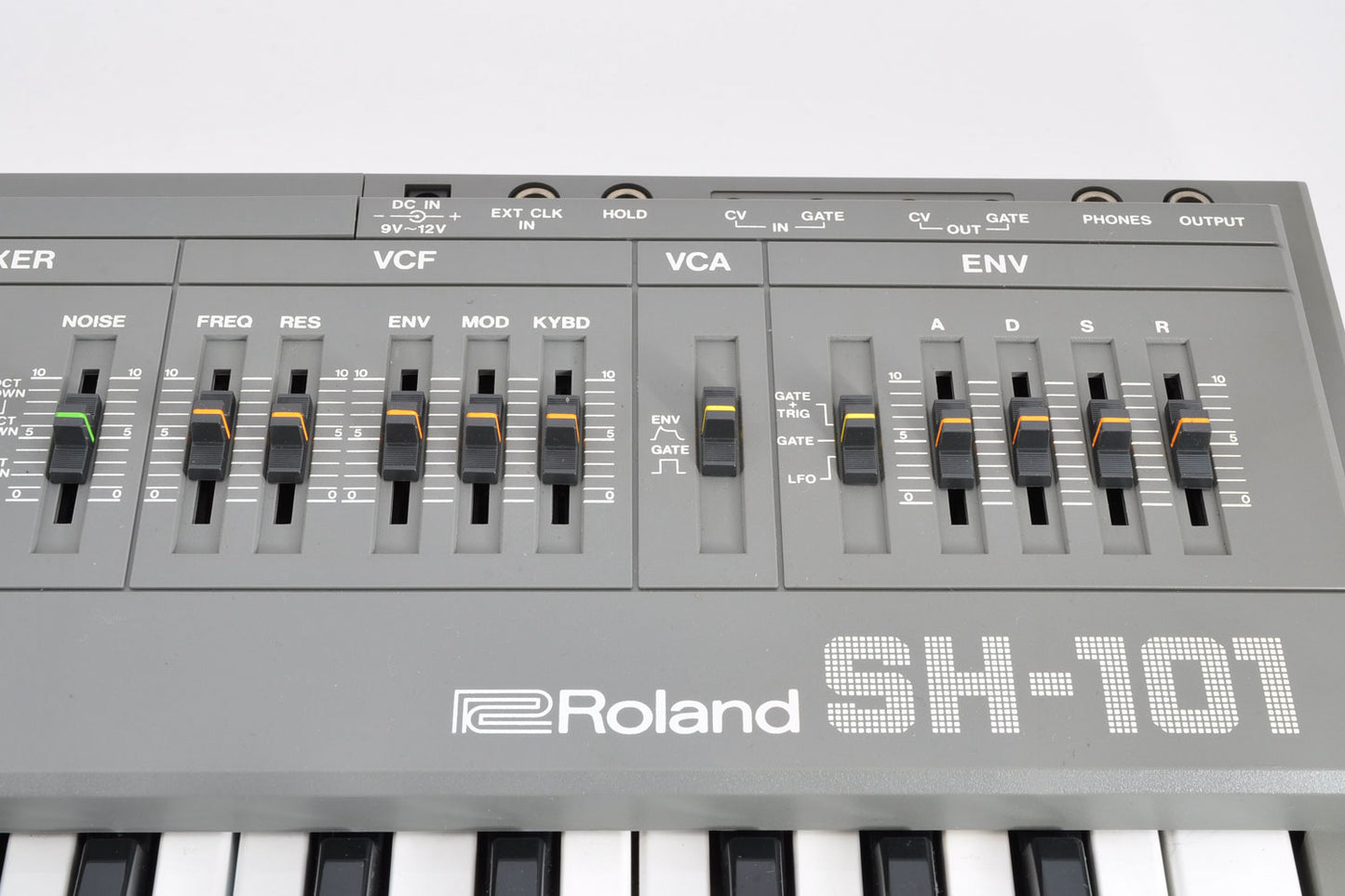 Roland SH-101 Monophonic Analog Synthesizer Keyboard Excellent Condition Used From Japan