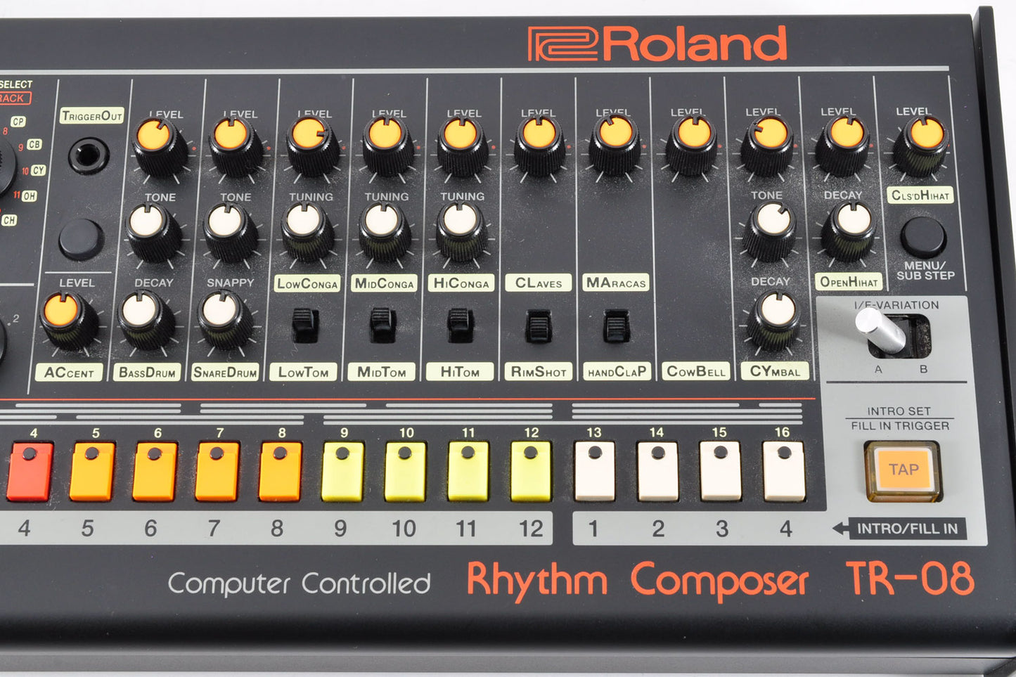 Roland TR-08 Rhythm Composer Computer Controlled w/Original Box Used From Japan #Z2I836