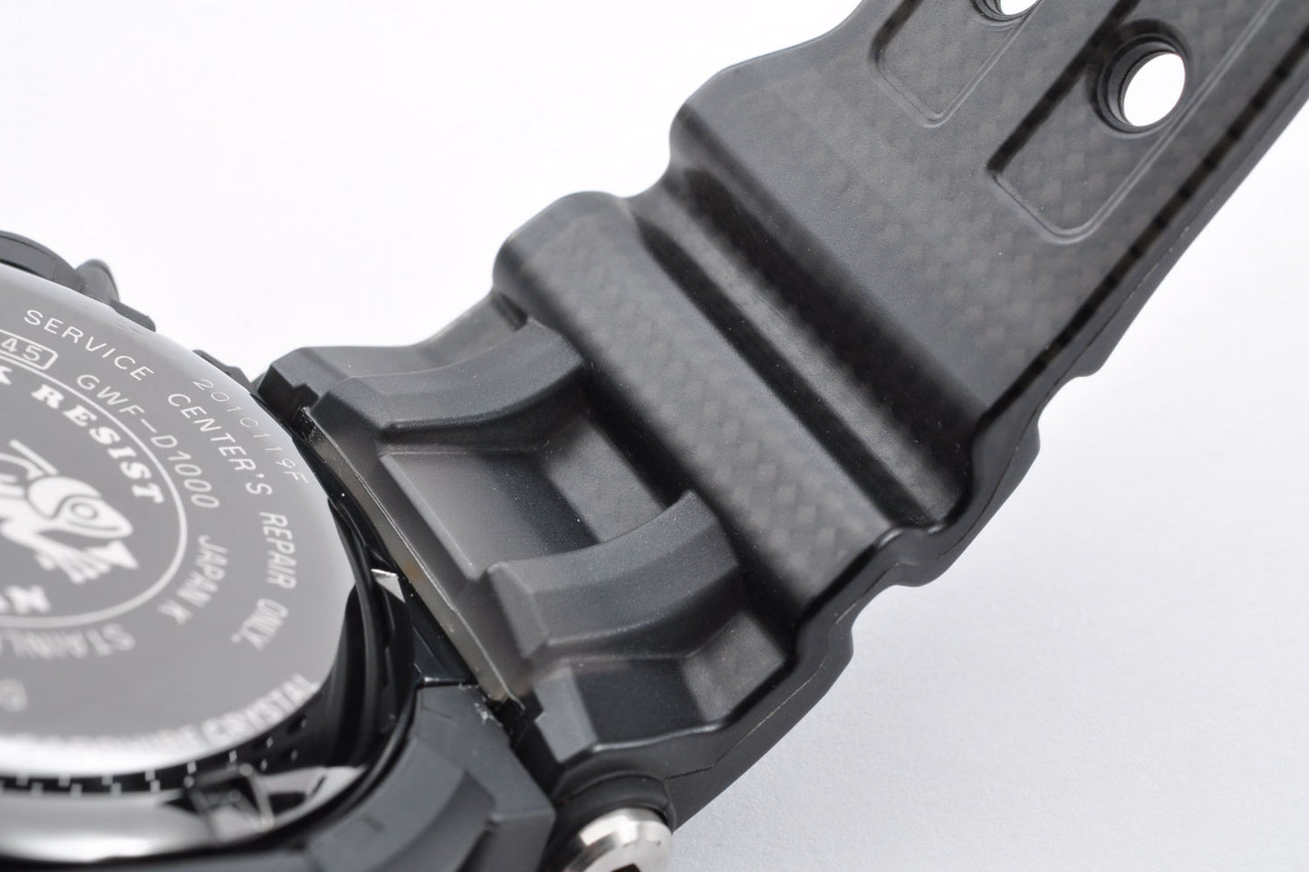 CASIO G-SHOCK GWF-D1000-1JF Master of G FROGMAN Triple Sensor 3445 Used From Japan