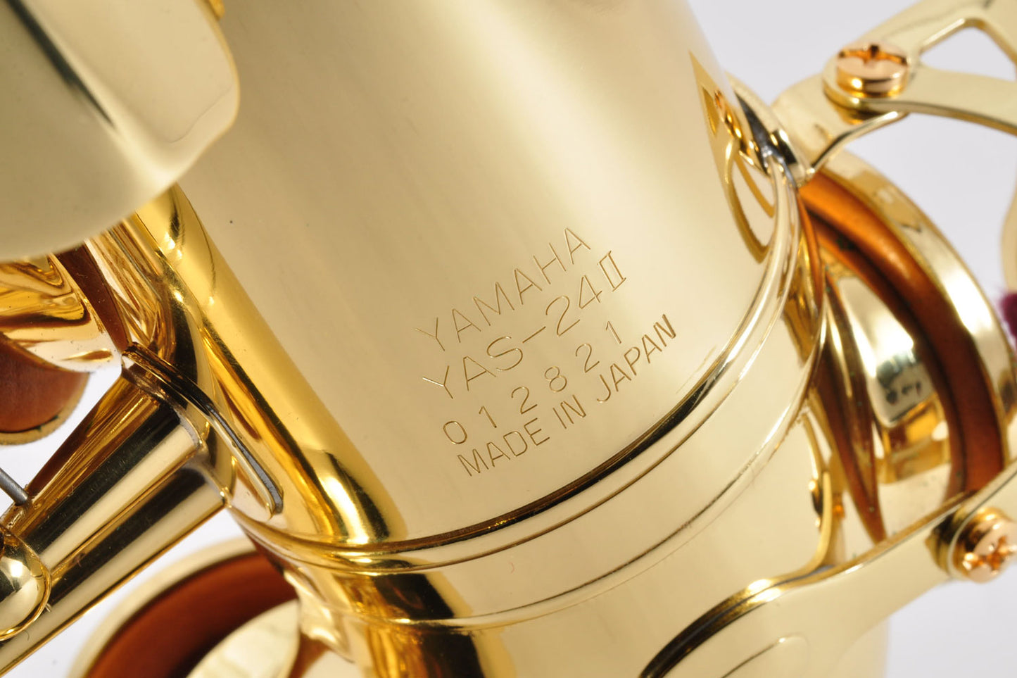 Yamaha YAS-24Ⅱ Alto Saxophone Made In Japan w/Hardcase Used From Japan #012821