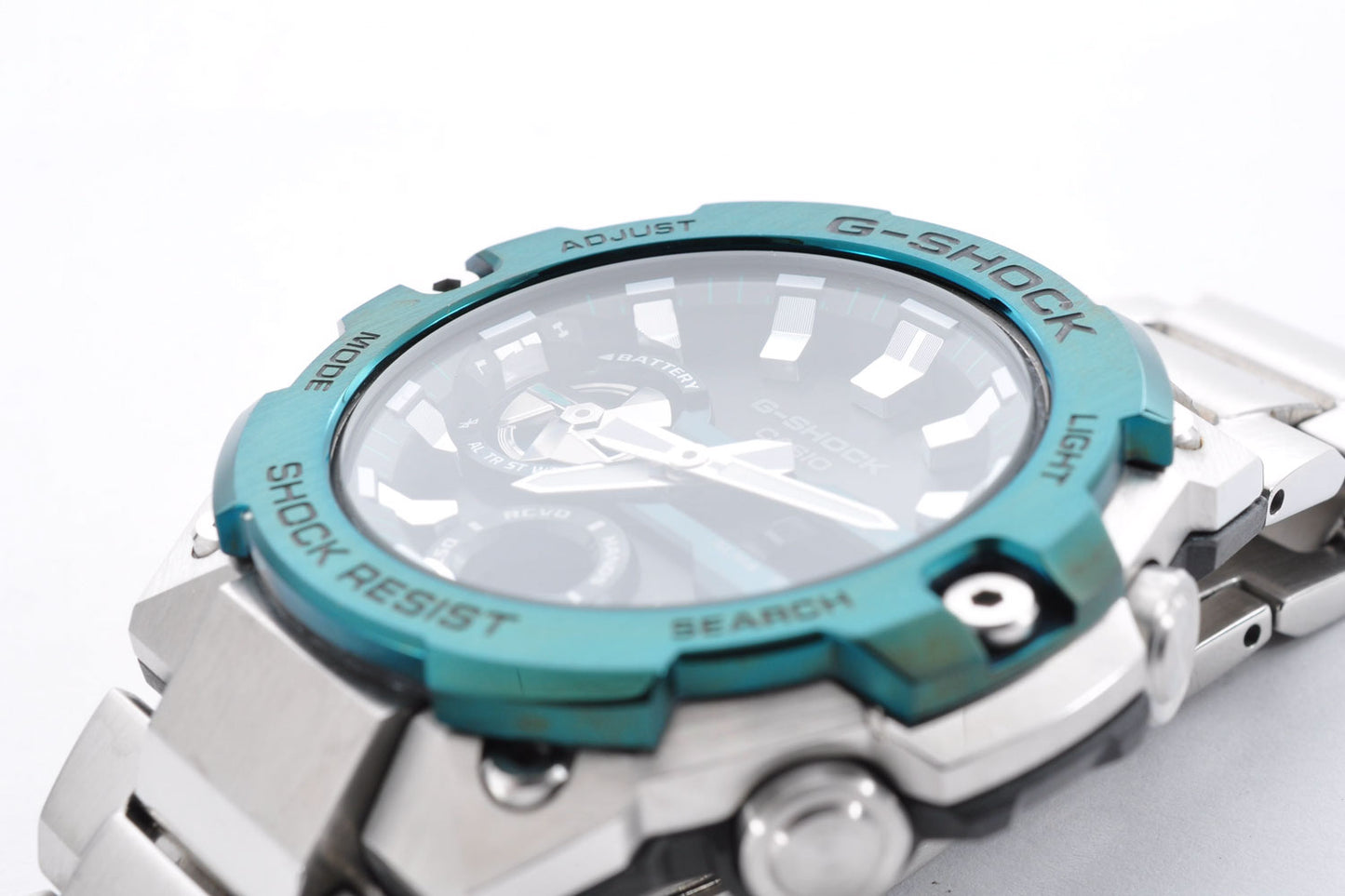Casio G-SHOCK GST-B400CD-1A3JF G-Steel Solar Digital Analog Watch Used From Japan