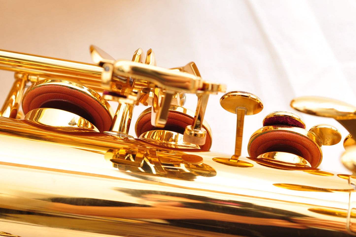 Yamaha YTS-480 Tenor Saxophone Gold Lacquer w/Case Mouthpiece Made In Indonesia Used From Japan #N33244