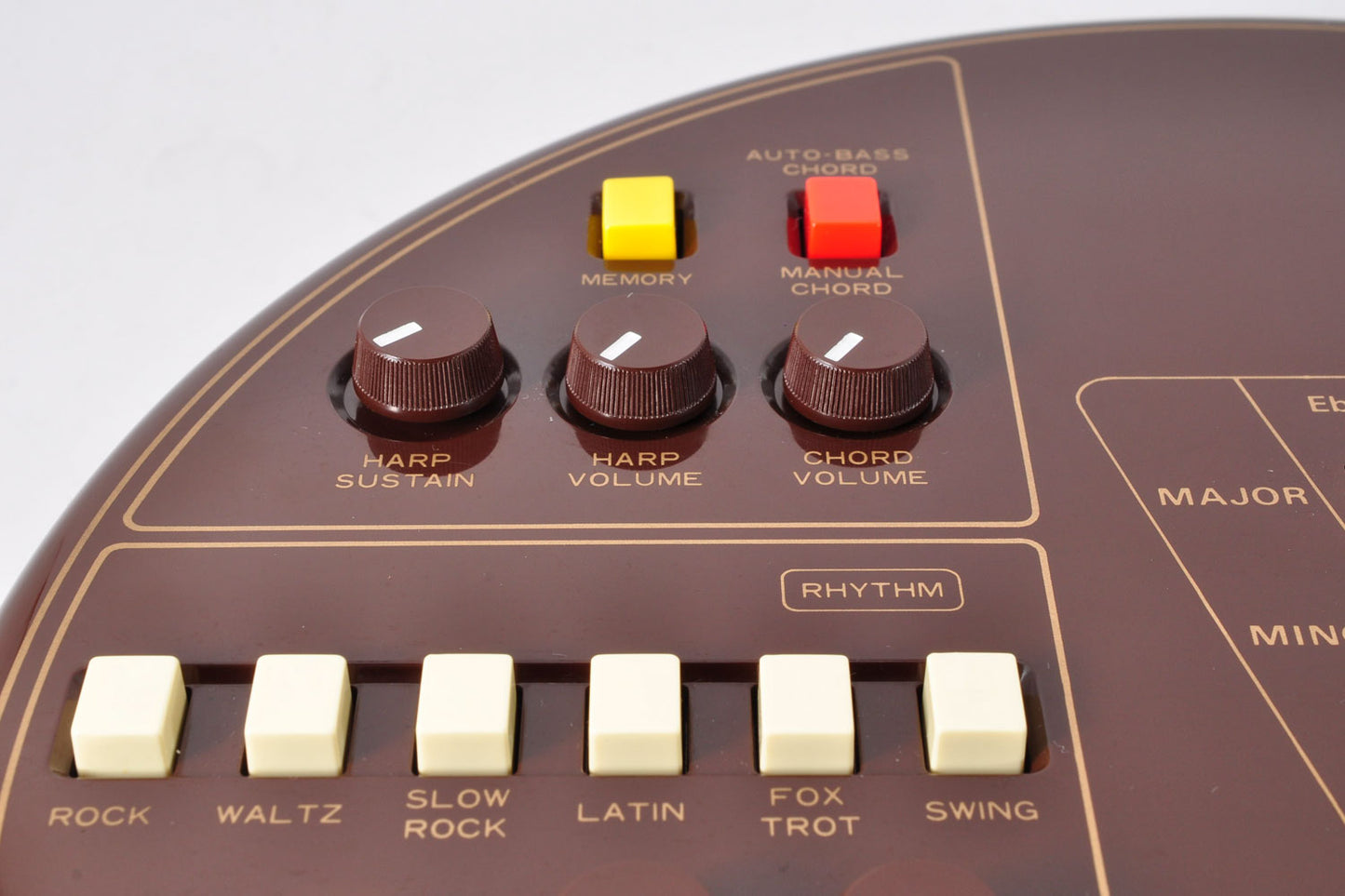 Suzuki OM-27 Omnichord Auto Bass Cord Synthesizer w/Genuine Hard Case Adapter Used From Japan