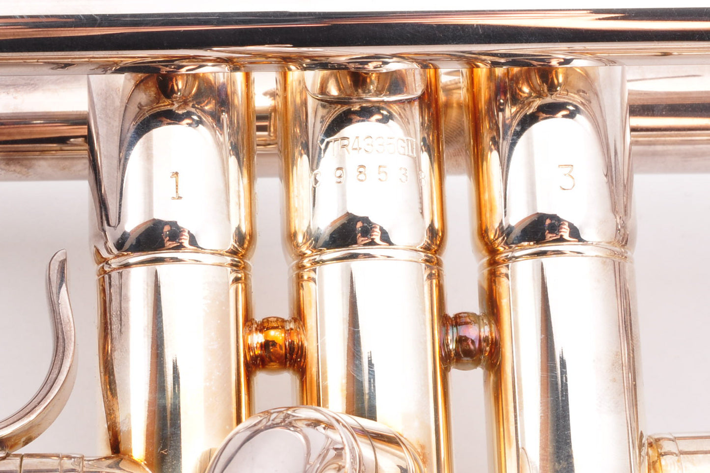Yamaha YTR-4335GII Silver Plated Brass w/Semi Hard Case Used From Japan #C98538