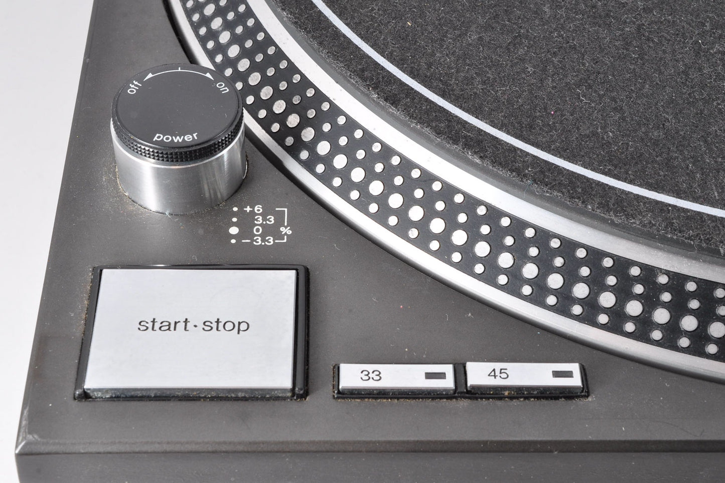 Technics SL-1200MK3 Quartz Drive Turntable System Made In Japan w/Dust Cover Used From Japan #GE3DH37674