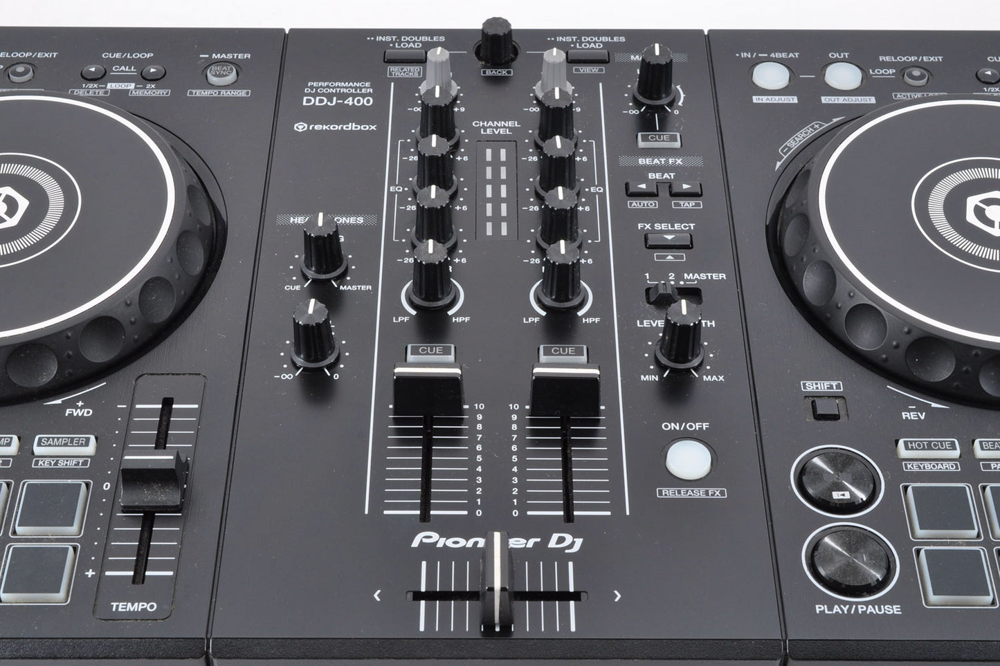 Pioneer DDJ-400 DJ Controller Rekordbox 2ch Channel w/Original Box USB cable Used From Japan #REMP005775NN