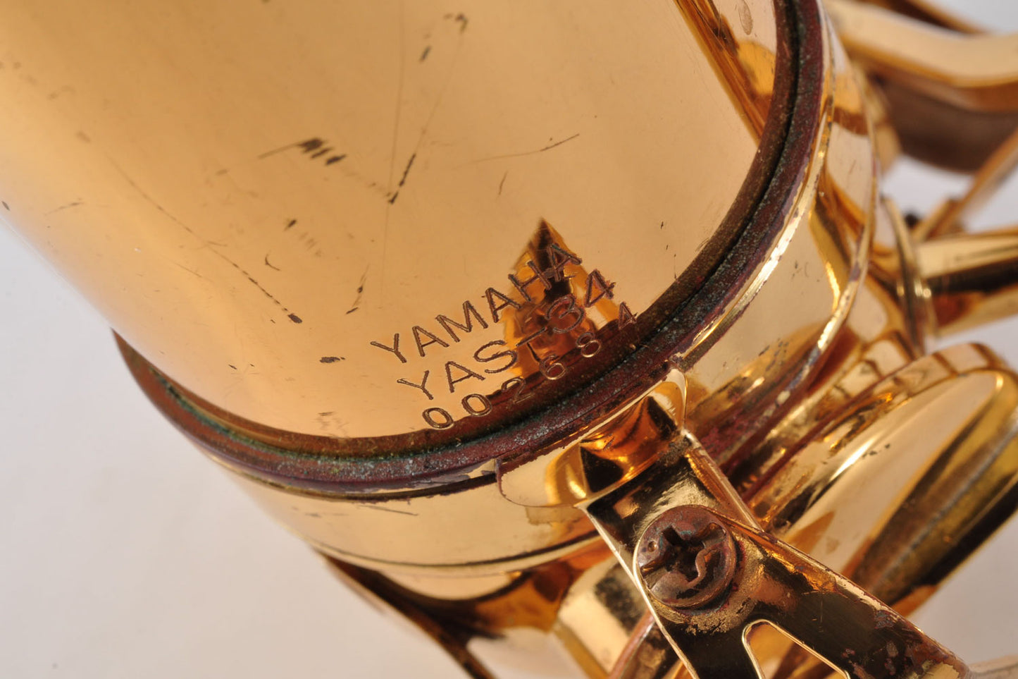Yamaha YAS-34 Alto Saxophone Made In Japan w/Hardcase Neck Used From Japan #2684