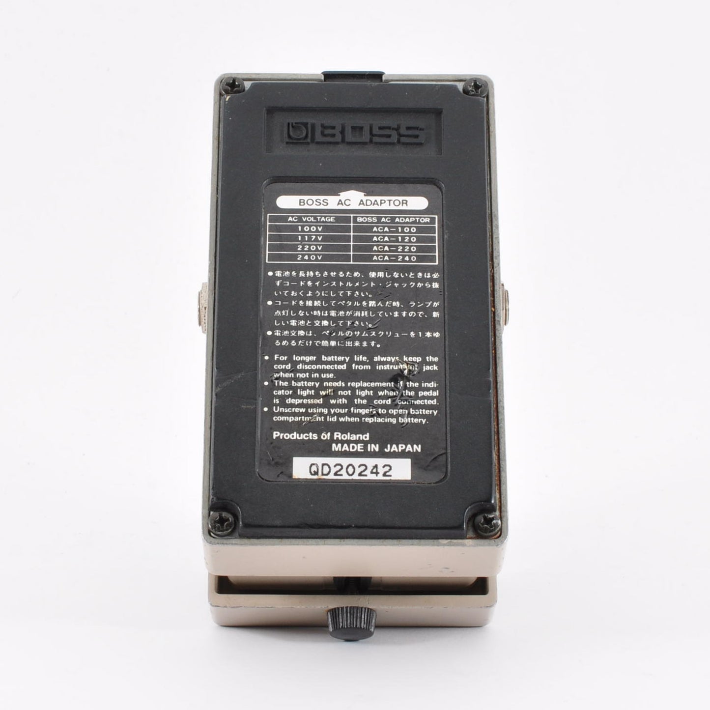 Boss GE-7 Modified Noiseless Equalizer Made in Japan 1991 Guitar Effects Pedal Used From Japan #QD20242