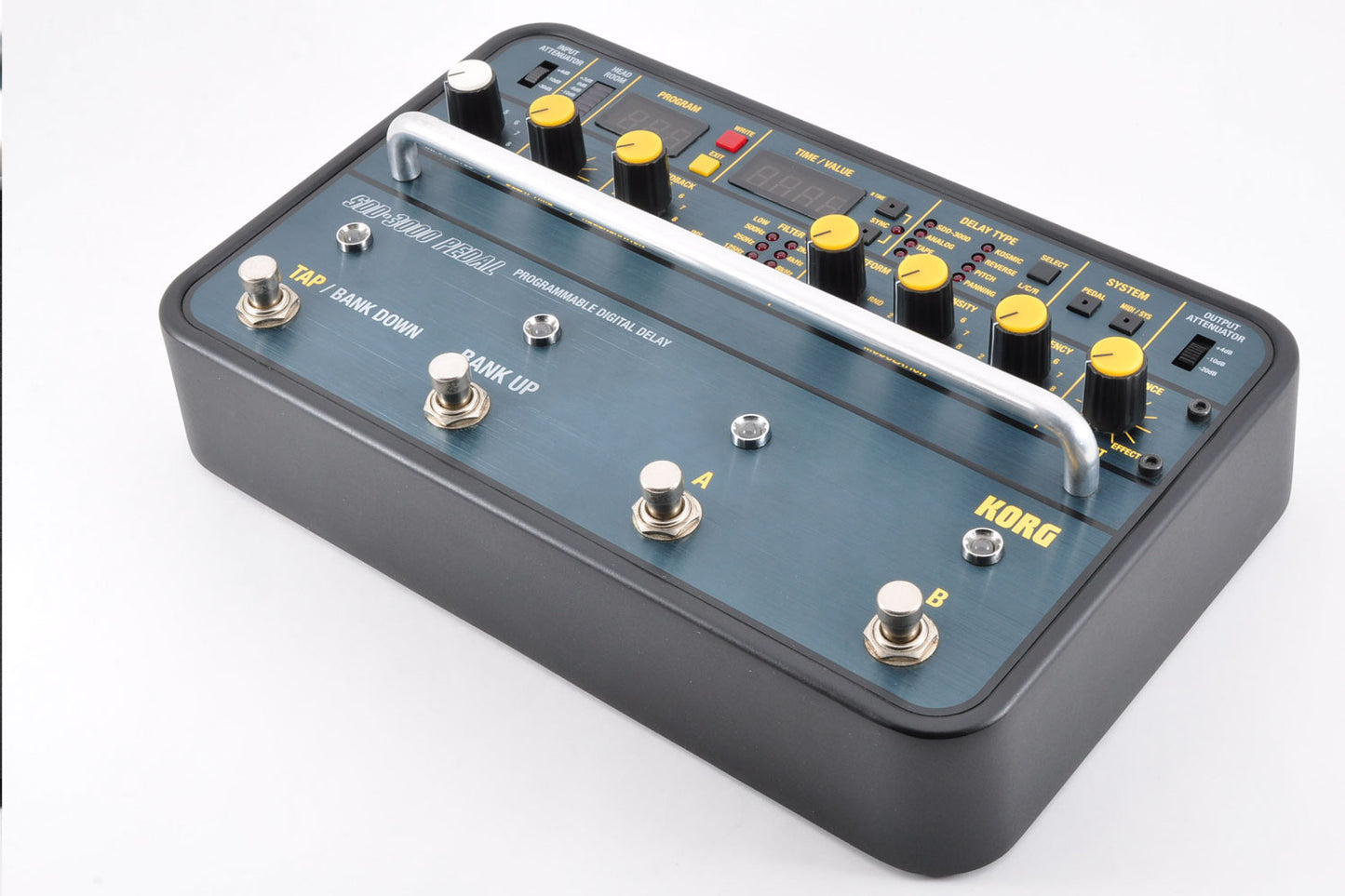Korg SDD-3000-PDL Pedal Programmable Digital Delay w/Box Adapter Used From Japan #004433