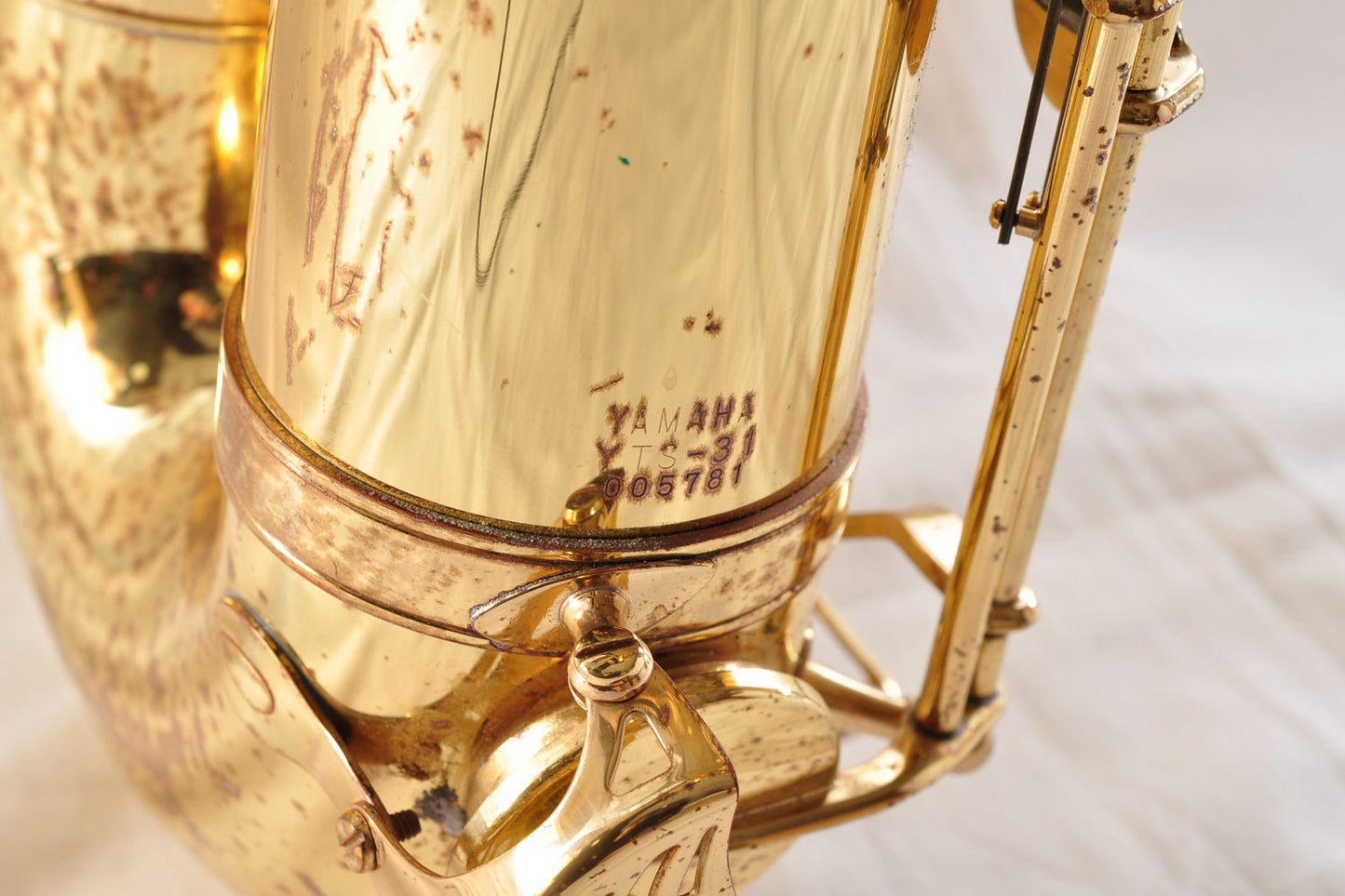 Yamaha YTS-31 Tenor Saxophone Made In Japan w/Case MouthPiece Strap Used From Japan #005781
