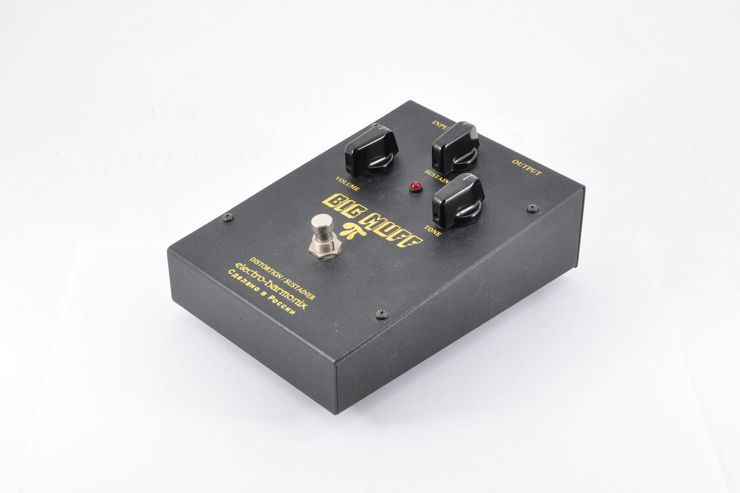 Electro Harmonix Russian Big Muff Black Guitar Fuzz Pedal w/Box Used From Japan #BMR599