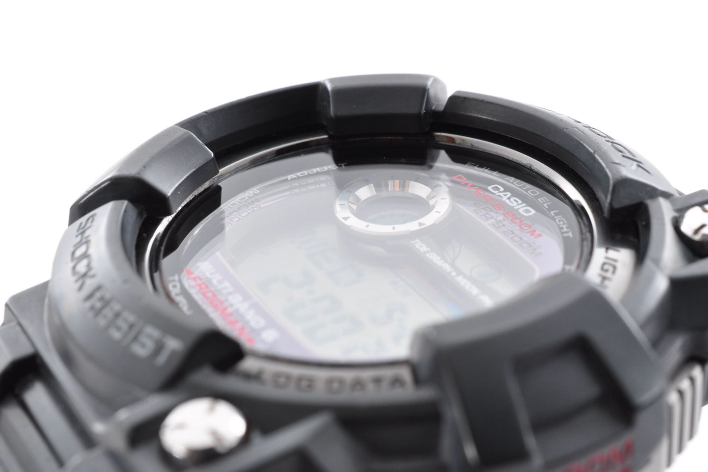 Casio G-SHOCK GWF-D1000B-1JF Frogman Solar Atomic Men Watch 3184 Used From Japan