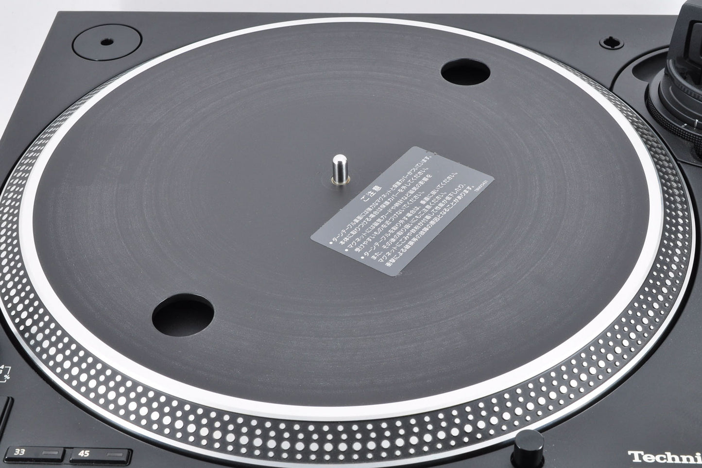 Technics SL-1200MK7 Direct Drive DJ Turntable Record Player w/Dust Cover Used From Japan #GM9GA001316