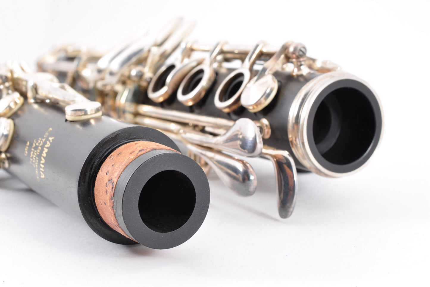 Yamaha YCL-450 Clarinet Bb w/Case Mouthpiece Ligature Made In Japan Used From Japan #027176