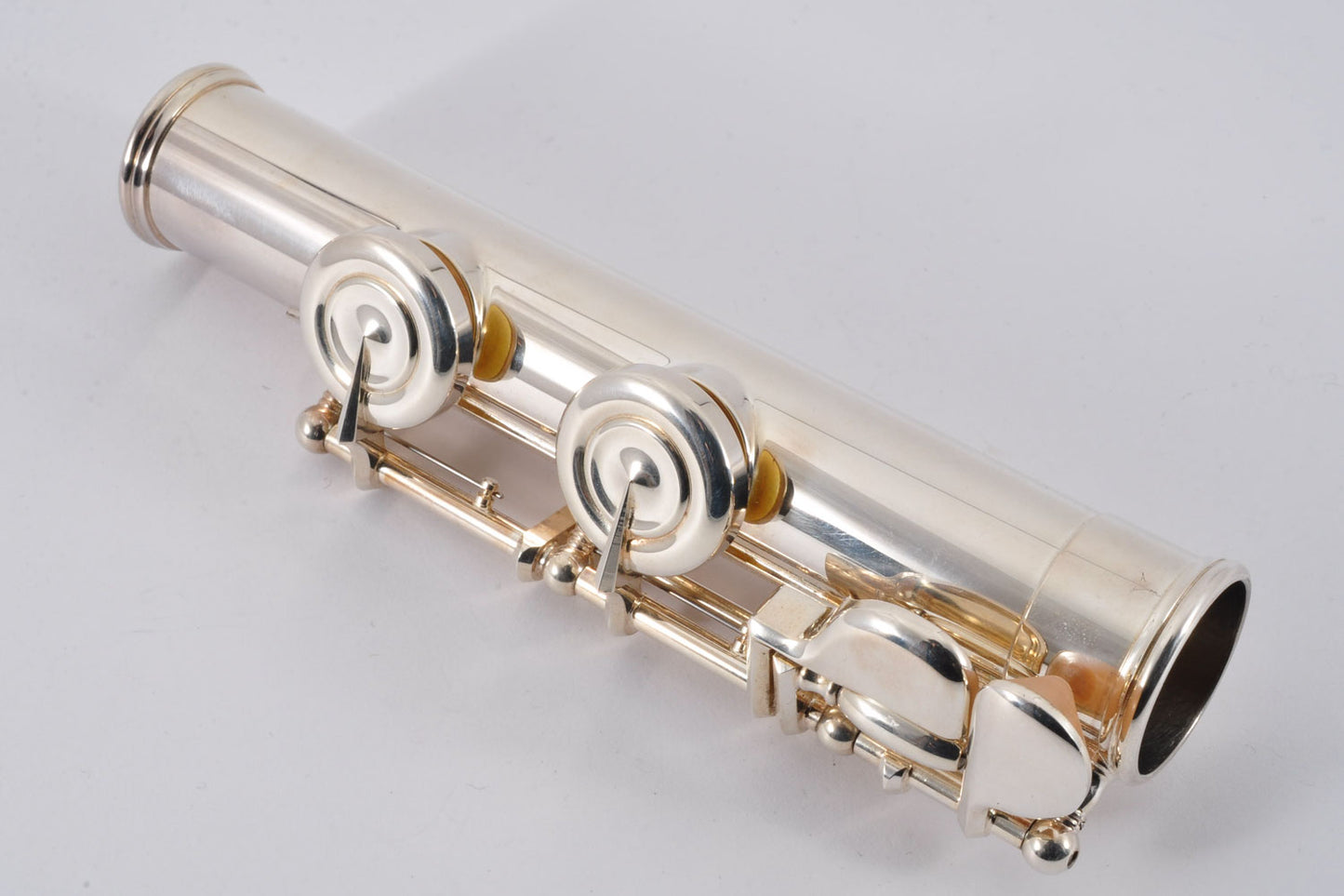 Yamaha YFL-312 Flute Silver E-Mechanism w/Case Carrybag Made In Indonesia Used From Japan #K33777