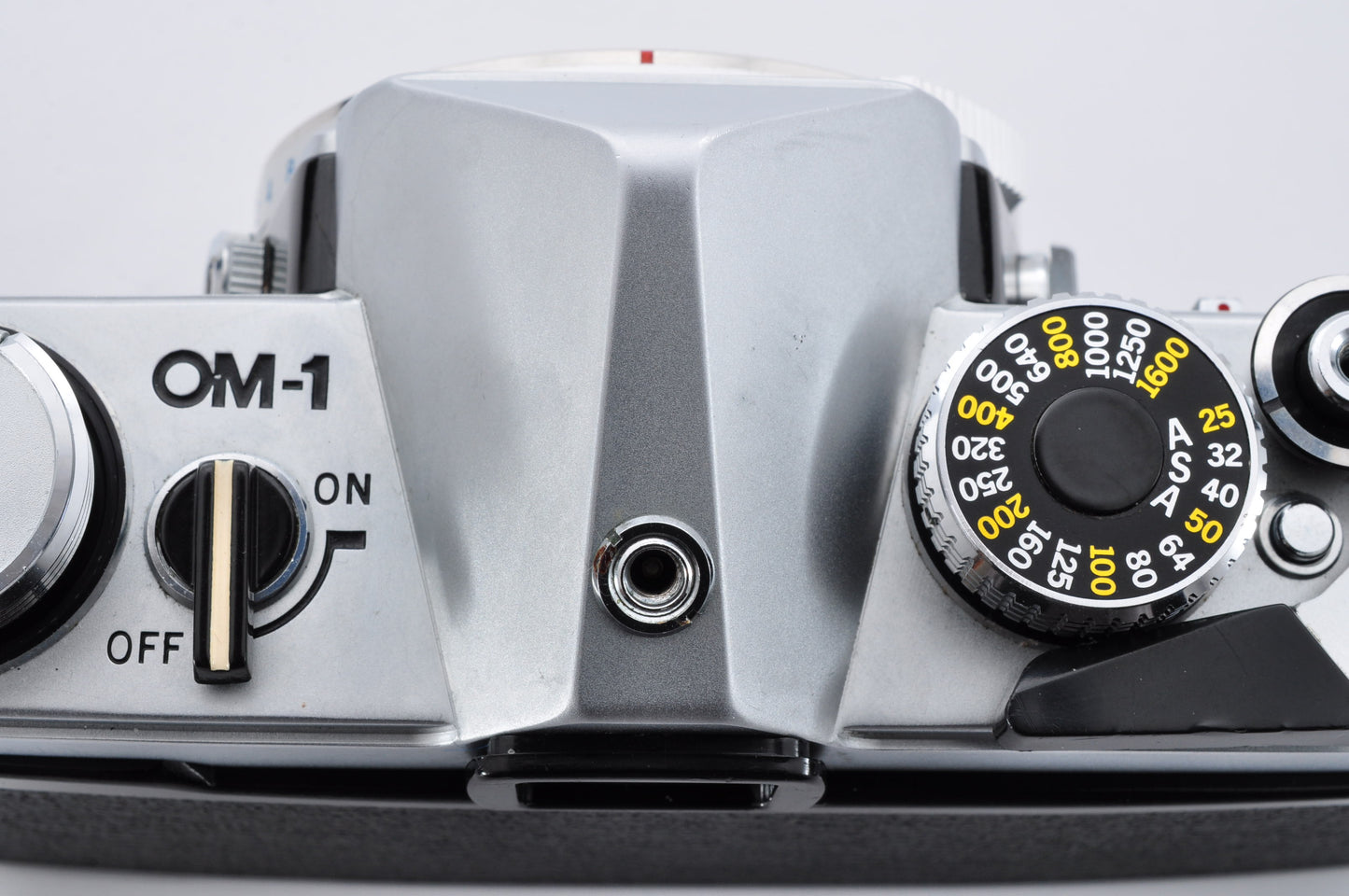 OLYMPUS OM-1 Silver Maintained 35mm SLR G.ZUIKO AUTO-S 50mm F1.4 From Japan #343180
