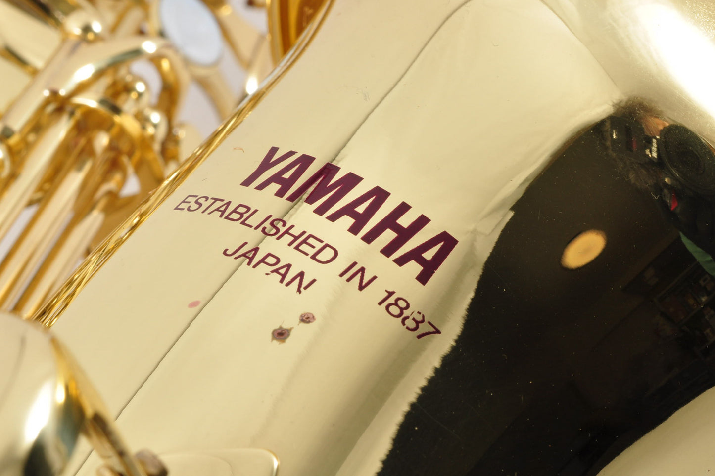 Yamaha YAS-32 Alto Saxophone Purple Logo Made In Japan Eb Key Used From Japan #038543